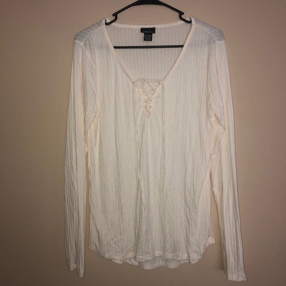 Long Sleeve White Shirt